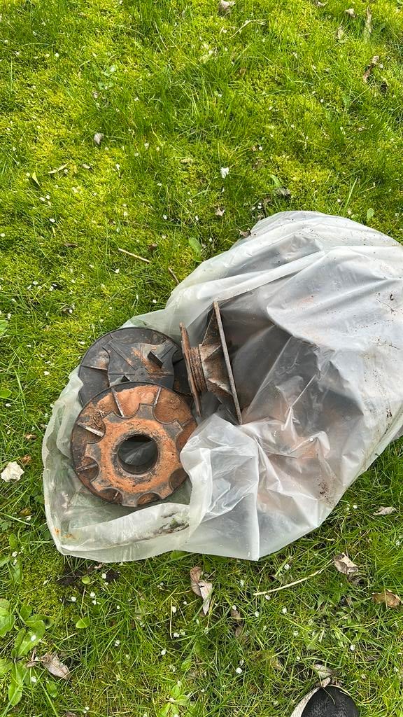 Terras nivilering pods. Gratis gratis, Enlèvement, Comme neuf