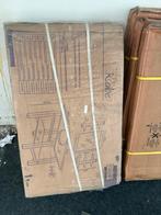 Badkamer set met spiegel was lavabo nieuw in doos zwart, Ophalen, Zo goed als nieuw