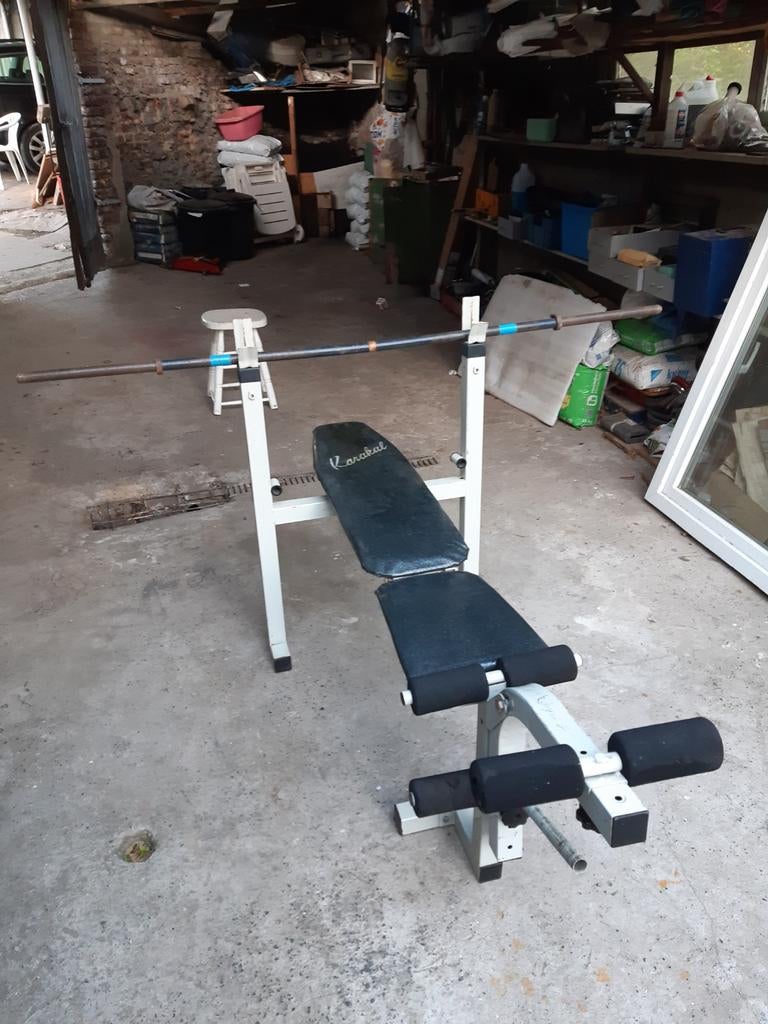 Banc de muscu développé couché, Sports & Fitness, Enlèvement, Jambes, Couché