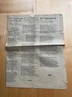 2 oude marktkramersliederen -Constant Treve- Brussel, Envoi, 20e siècle ou après, Utilisé