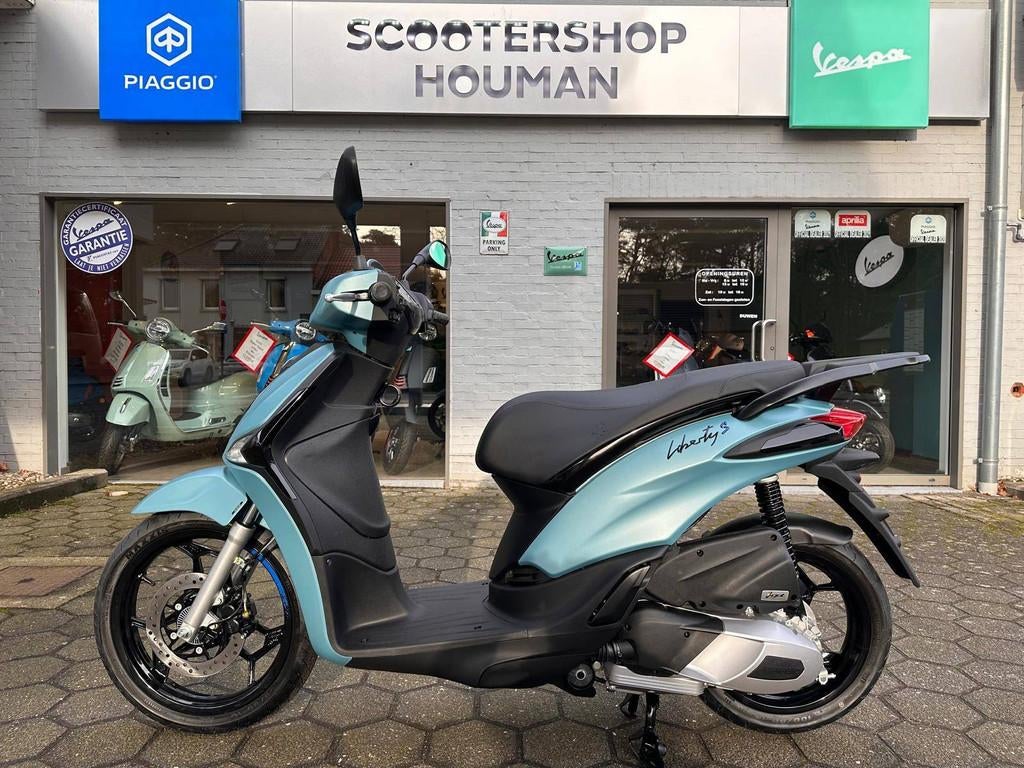 Piaggio Liberty S 125cc Blu Ardesia (nr.4), Vélos & Vélomoteurs, Scooters | Piaggio, Neuf, Autres modèles, Essence