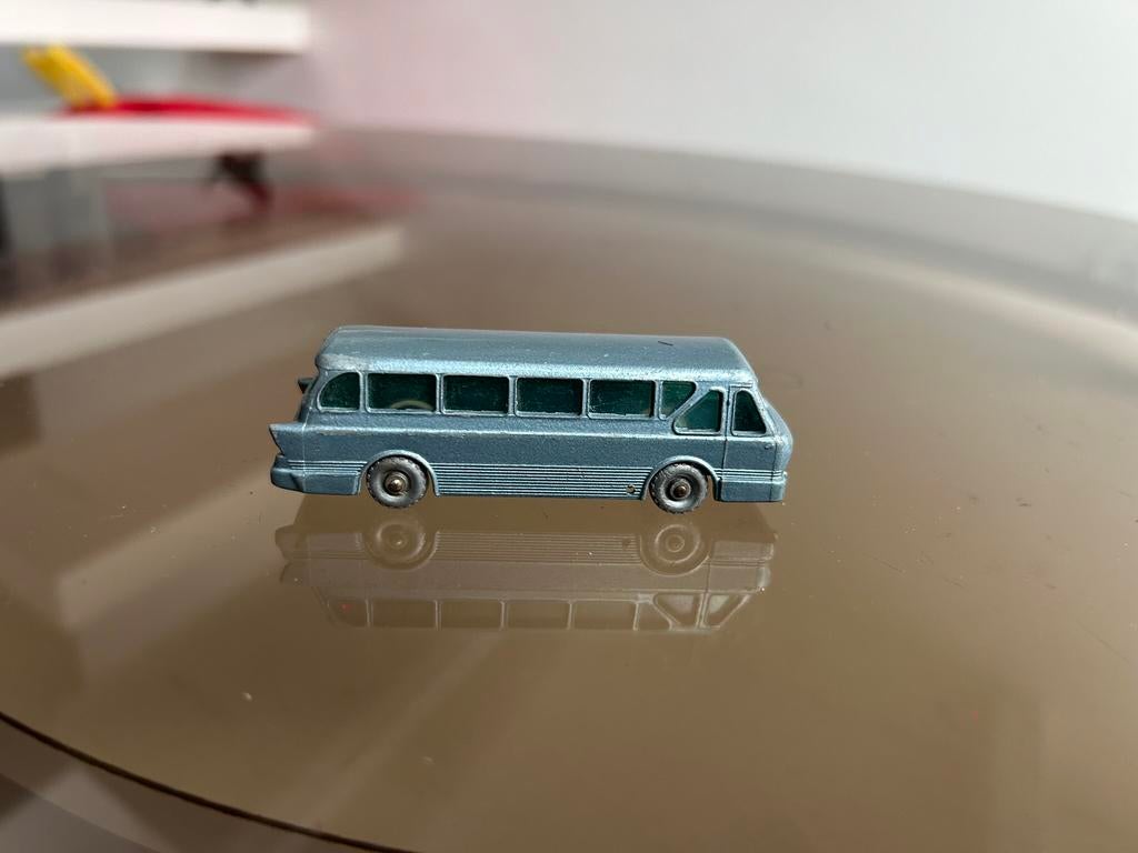 Matchbox Lesney Leyland Royal Tiger Coach nr 40-B 1962 grey, Ophalen of Verzenden