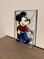 Mickey mouse glas in lood, Huis en Inrichting, Ophalen, Zo goed als nieuw