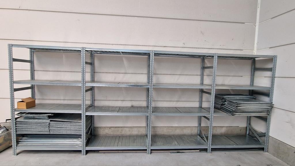 Te koop: professionele metalen magazijnrekken, Ophalen
