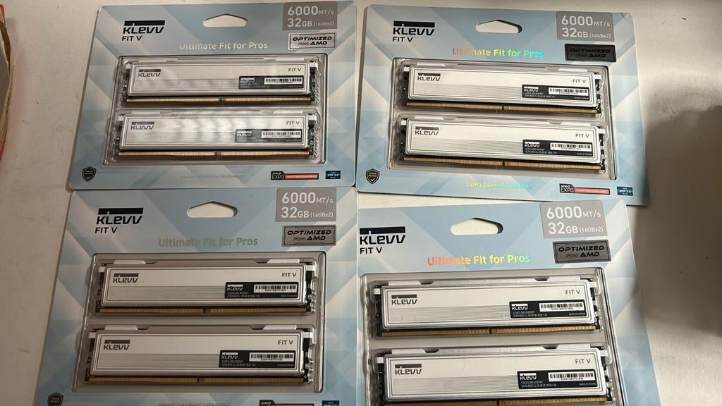 Klevv Fit V ddr5 2x16gb 6000mt cl28, Computers en Software, RAM geheugen, Ophalen of Verzenden, DDR5