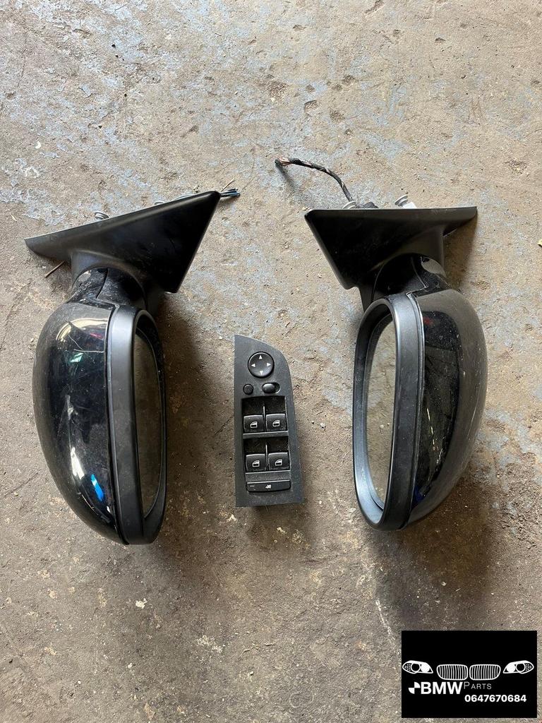 Set spiegel klapfunctie Bmw 3-Serie E90 E91 LCI zwart 475, Gebruikt, -, -, Ophalen of Verzenden