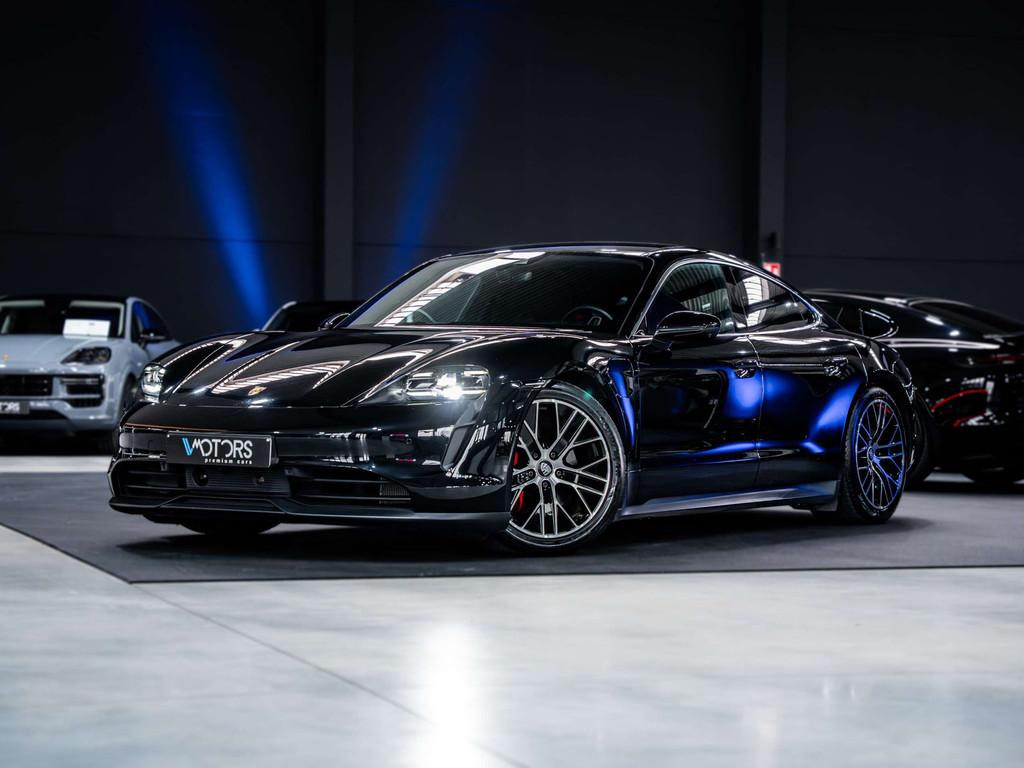 Porsche Taycan 93.4 kWh 4S - PDLS Plus - PASM - ACC - Bose -, Auto's, Porsche, Bedrijf, Te koop, Taycan, 360° camera, 4x4, ABS