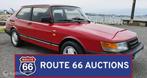 Saab 900i | 1990 | Route 66 Auctions, Zwart, Bedrijf, Handgeschakeld, Overige carrosserie