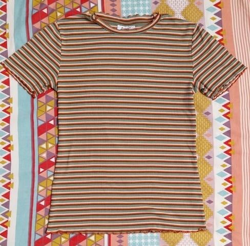 Meerkleurig t-shirtje van Fish & Chips - maat 170, Kinderen en Baby's, Kinderkleding | Maat 170, Fish & Chips, Meisje, Ophalen of Verzenden