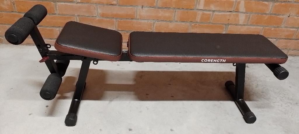 Fitnessbank in nieustaat, Sports & Fitness, Équipement de fitness, Enlèvement, Comme neuf, Banc d'exercice