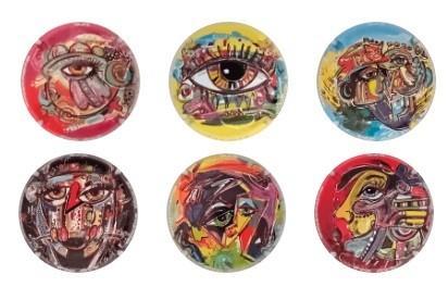 Champagne capsules -* Pop Art Oculus mundi (GA 125), Verzamelen, Complete verzamelingen en Collecties, Verzenden