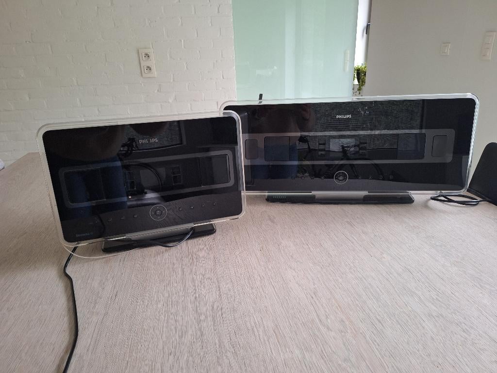 Philips WAS7500/12 Radio CD speler (2units), TV, Hi-fi & Vidéo, Lecteurs CD, Comme neuf, Philips, Avec radio, Enlèvement