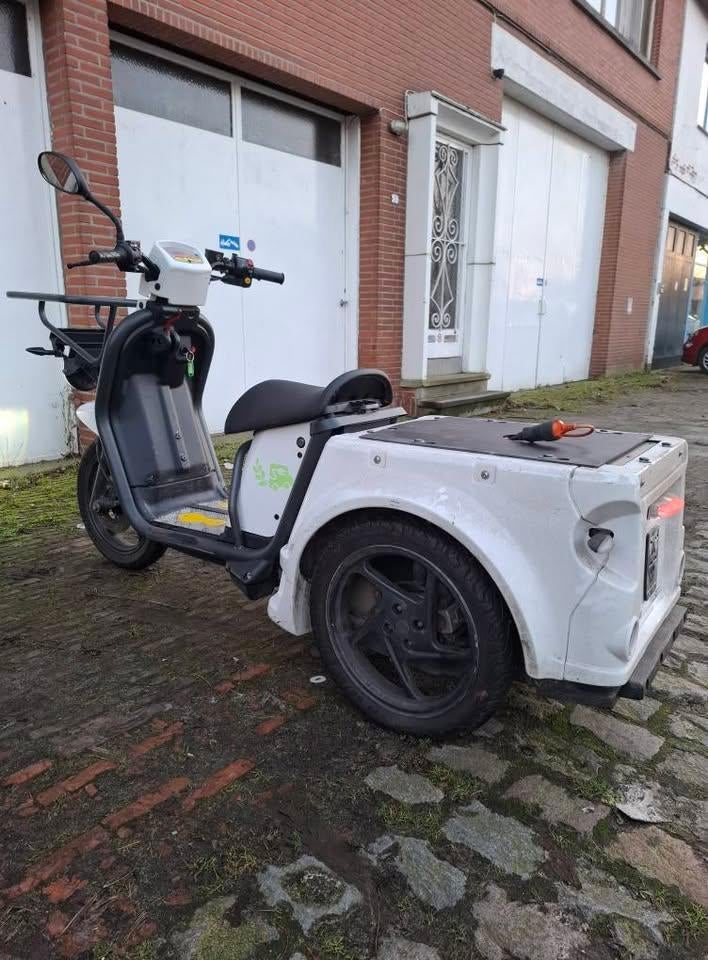elektrische scooter Ligrei 50 cc driewieler, Ophalen, 45 cc, Elektrisch, Klasse B (45 km/u)
