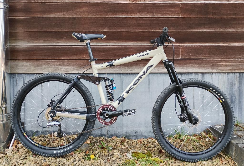 Freeride Downhill Enduro Mountainbike Kona Coiler, Minder dan 49 cm, Ophalen, Gebruikt, Versnellingen