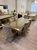 Salle a manger, Huis en Inrichting, Ophalen, Zo goed als nieuw, Beige