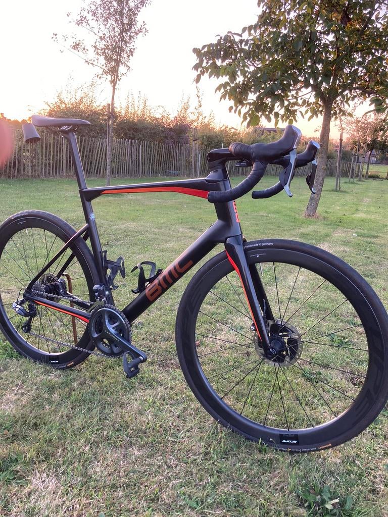 BMC Road machine 01 maat 58 ultegra DI2, Fietsen en Brommers, Fietsen | Racefietsen, Ophalen, Zo goed als nieuw, Carbon