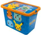 Pokemon Opbergbox - 7 Liter - Klikbox / Speelgoedbox, Enlèvement ou Envoi, Neuf, Autres types