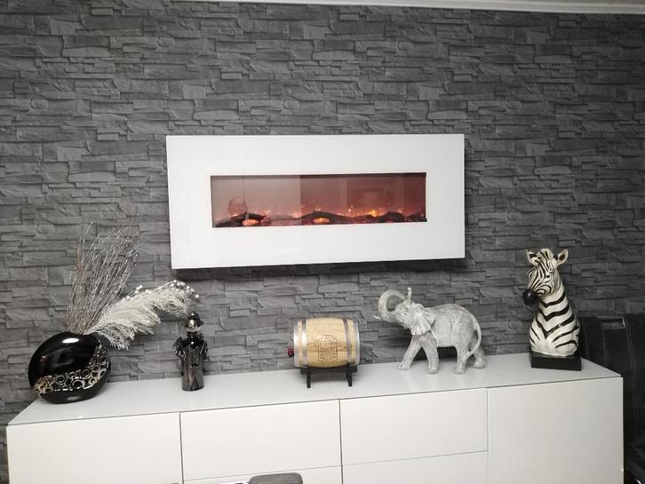 foyer électrique, Maison & Meubles, Cheminées, Comme neuf, Cheminée électrique, Enlèvement