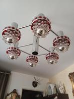 lustre vitage, Maison & Meubles, HOLLYWOOD REGENCY, Verre, Enlèvement, Utilisé