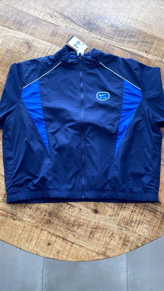 Nike vintage windbreaker, Kleding | Heren, Ophalen of Verzenden, Nieuw, Maat 52/54 (L), Blauw