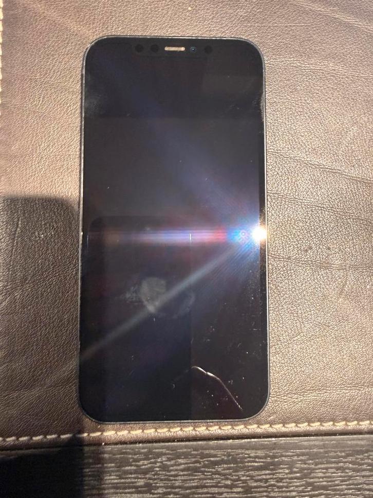 iPhone 12 – 64GB – Zwart, Télécoms, Téléphonie mobile | Apple iPhone, Utilisé, 64 GB, Sans abonnement, Sans simlock, iPhone 12