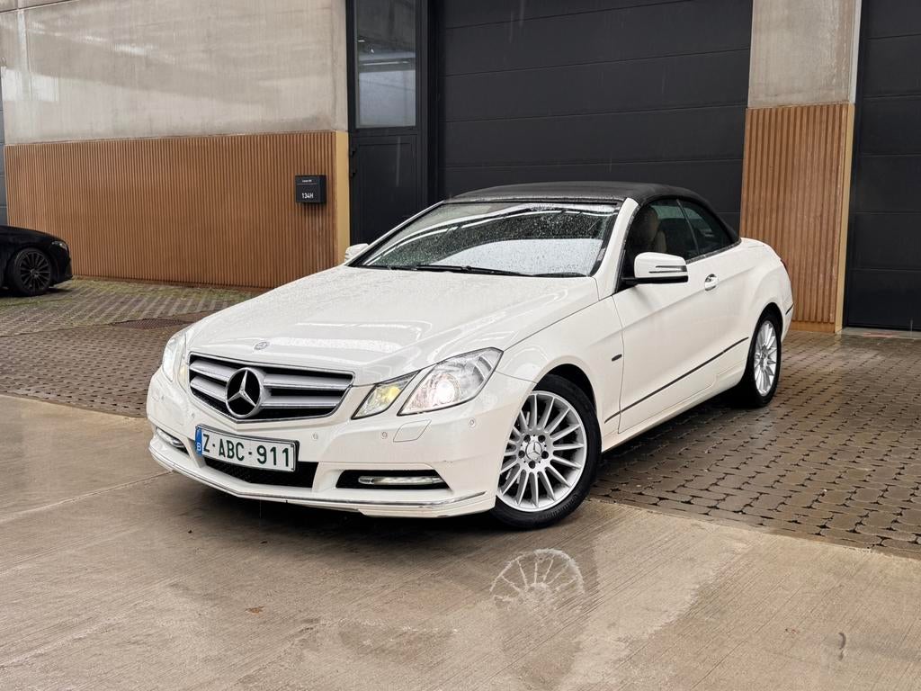 MERCEDES E220CDI CABRIOLET, Autos, Cuir, Euro 5, Achat, Entreprise