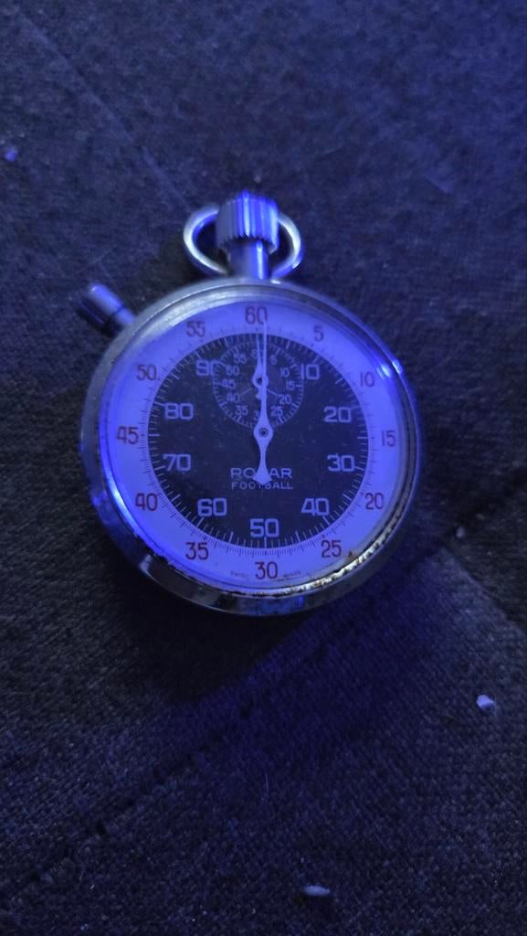 Werkende ROCAR FOOTBAL STOPWATCH, Ophalen of Verzenden