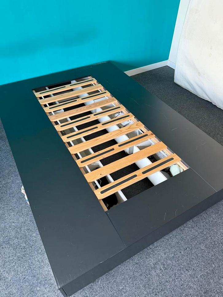 Ikea lit Nordli, Maison & Meubles, Chambre à coucher | Lits, Utilisé, Deux personnes, 140 cm, 200 cm, Autres matériaux, Enlèvement ou Envoi