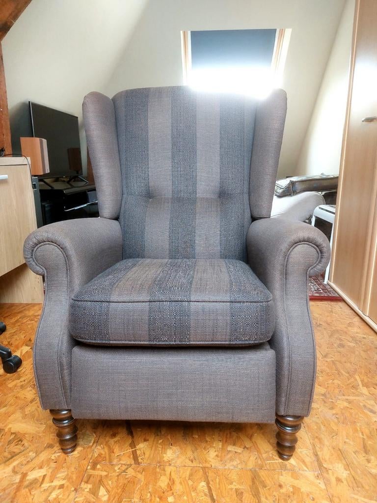Nieuwe fauteuil, Huis en Inrichting, Fauteuils, Ophalen, Zo goed als nieuw, Stof