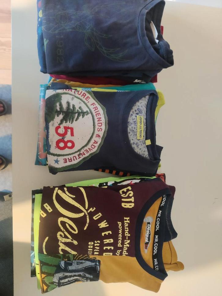 t-shirts en hemdjes lange mouwen maat 140 tem 152, Kinderen en Baby's, Kinderkleding | Maat 152, Zo goed als nieuw, Ophalen