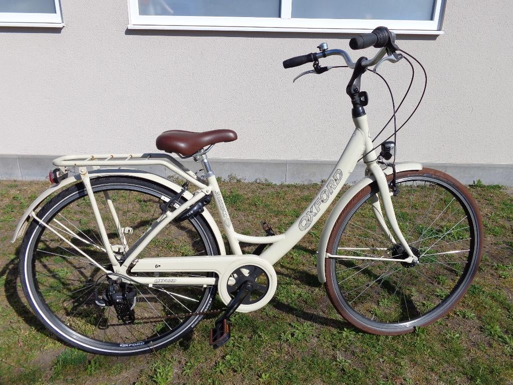 alu meisjesfiets OXFORD  NEGRESCO  maat 43, Velgrem, Versnellingen, Zo goed als nieuw, Oxford