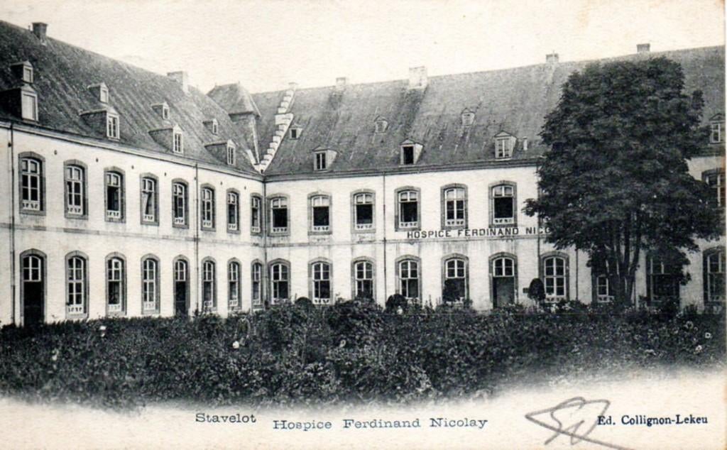 carte postale Stavelot - Hospice Ferdinand Nicolay, Collections, Cartes postales | Belgique, Enlèvement ou Envoi