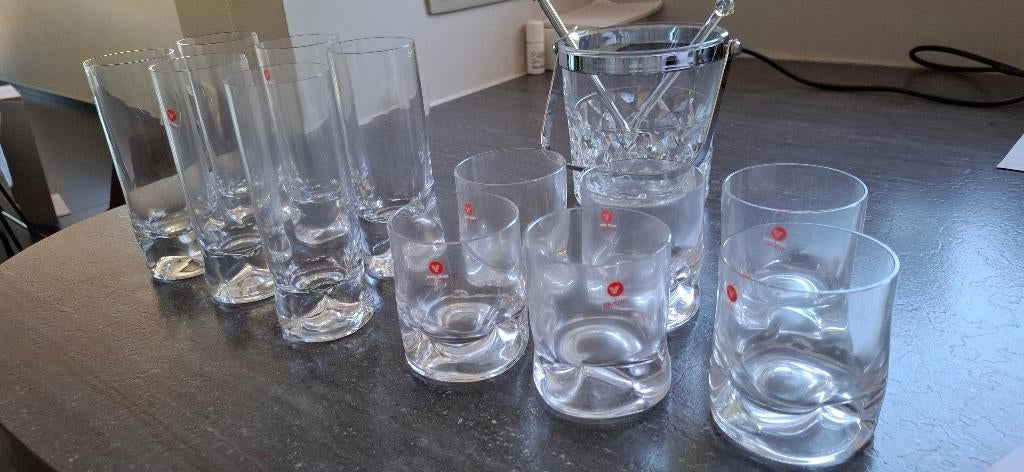 Verres en cristal, Enlèvement, Comme neuf, Autres types