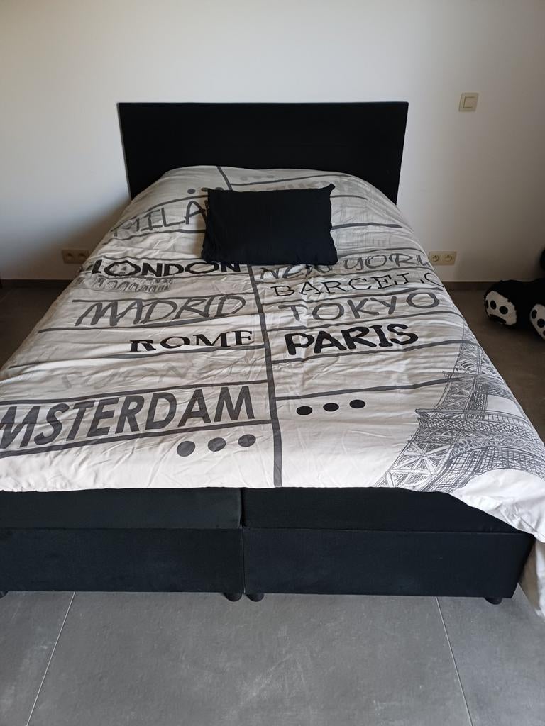 Lit 2 personnes, Maison & Meubles, Enlèvement, 140 cm