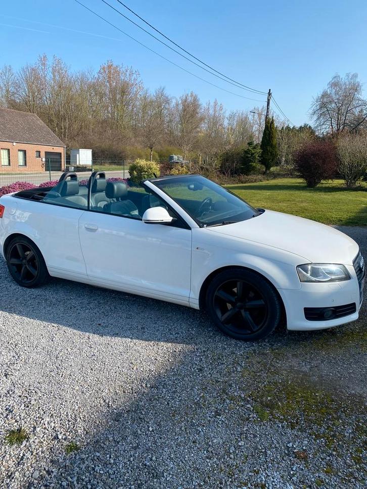 Audi A3  cabriolet s line, Autos, Audi, Particulier, A3, ABS, Régulateur de distance, Airbags, Air conditionné, Alarme, Verrouillage central