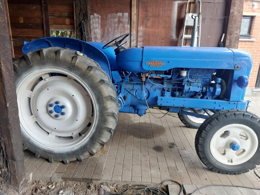 Traktor fordson power major, Ophalen