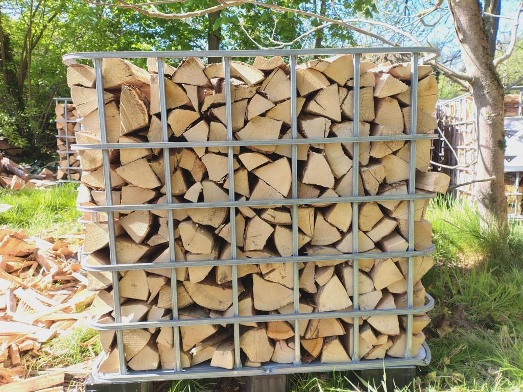 BRANDHOUT Eik/Es/Beuk – Droog & Stookklaar – Geleverd !, Jardin & Terrasse, Bois de chauffage, Bûches, Chêne, Moins de 3 m³, Envoi