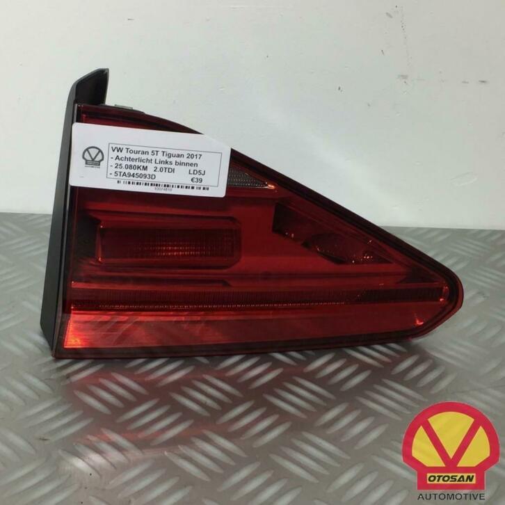 vw touran 5t achterlicht rechts binnen 5ta945094a, Gebruikt, Volkswagen, Volkswagen AG, Vw@volkswagen.de