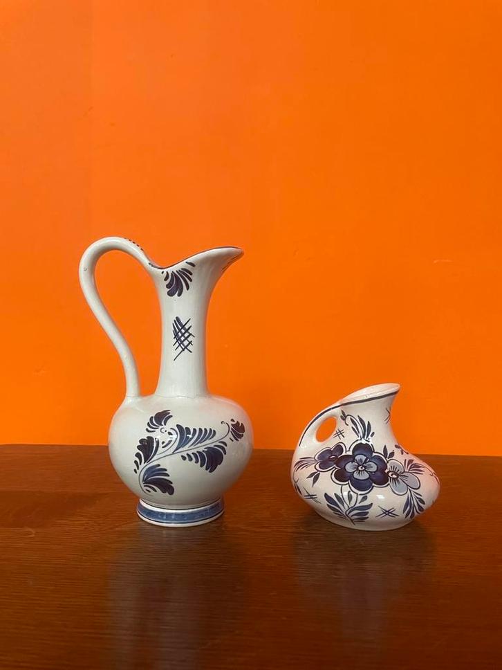 Vase bleu de Delft vintage, Antiquités & Art, Antiquités | Vases, Enlèvement