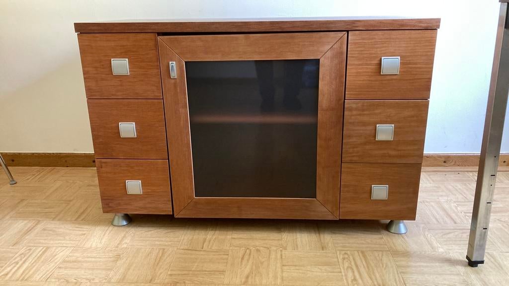 Tv kast, Ophalen, Gebruikt, 100 tot 150 cm, Minder dan 100 cm