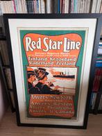 Originele affiche Red Star Line - jaren 20, Ophalen