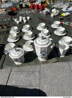 Antieke porseleinen koffieset uit Limoges, Ophalen