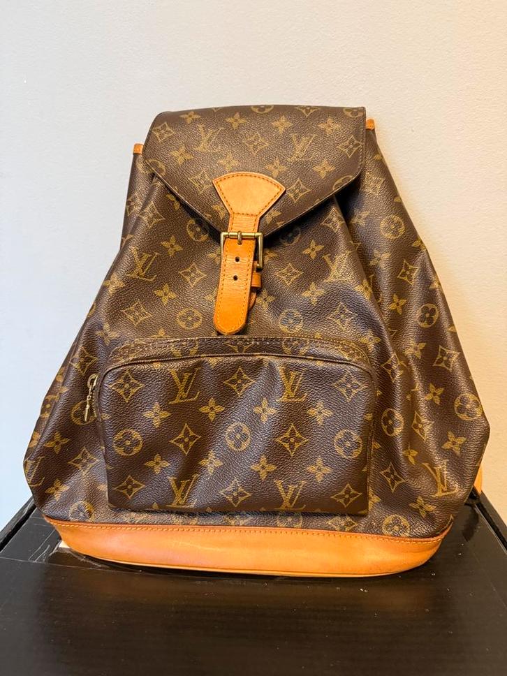 Louis Vuitton Montsouris GM Rugzak, Bijoux, Sacs & Beauté, Sacs | Sacs à dos, Utilisé, Autres marques, 30 à 45 cm, Enlèvement