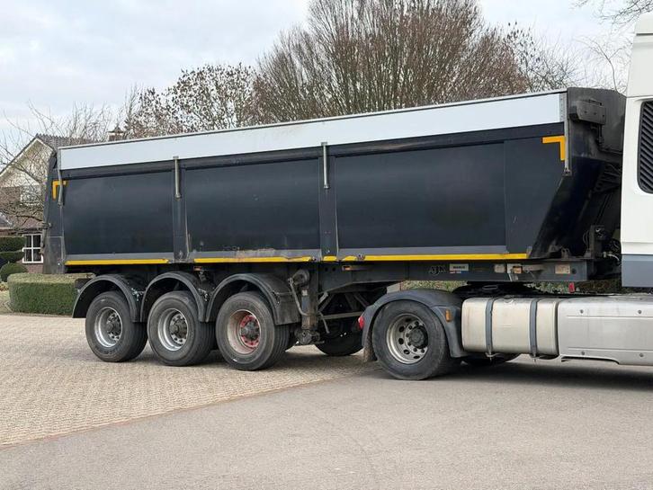 AJK ASFALT Kipper OP17-27-22.5 DK1126, Autos, Camions, Entreprise, Achat, Remorques et Semi-remorques, Autres carburants, Autres couleurs