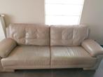 Lederen salon twee- en driezit (buffelleder), Ophalen, Gebruikt, Minder dan 75 cm, Driepersoons