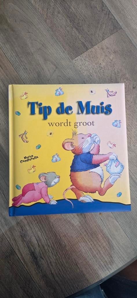 Tip de muis wordt groot, Boeken, Ophalen