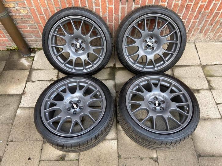 Bbs ch 5x100, Autos : Pièces & Accessoires, Pneus & Jantes, Pneu(s), Pneus été, 18 pouces, 225 mm, Véhicule de tourisme, Utilisé
