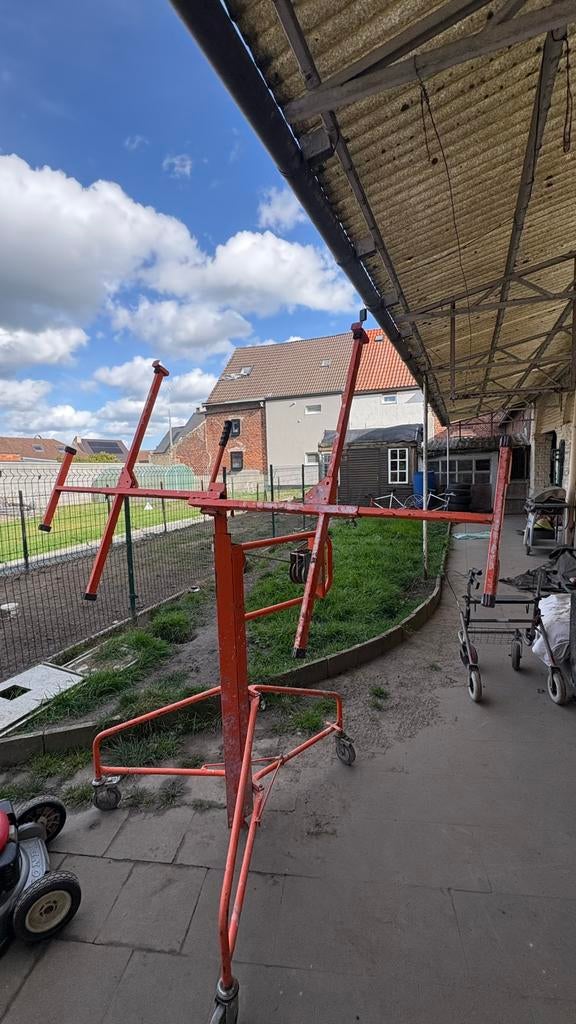 Platenlift, Ophalen, Gebruikt