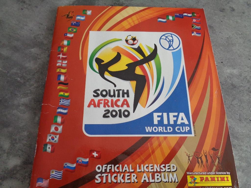 ALBUM DE FOOTBALL COMPLET  PANINI WK WORLD CUP S.AFRICA 2010, Envoi, Comme neuf, Autocollant