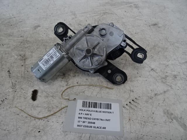 MOTEUR ESSUIE-GLACE ARRIÈRE Polo VI (AW1) (5G0955711C), Volkswagen, Mevr. I. Hauben, Utilisé, Rue de l'Espoir 34 34
4030  GRIVEGNÉE, BE